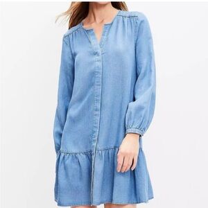 Women's Blue Denim Dress